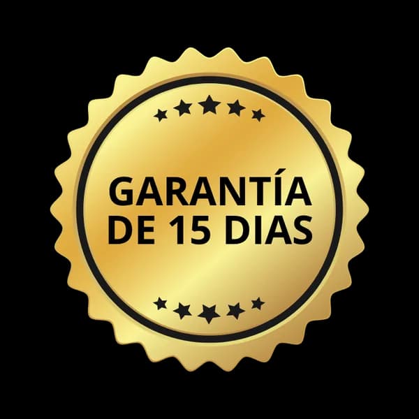 Garantía de 15 días