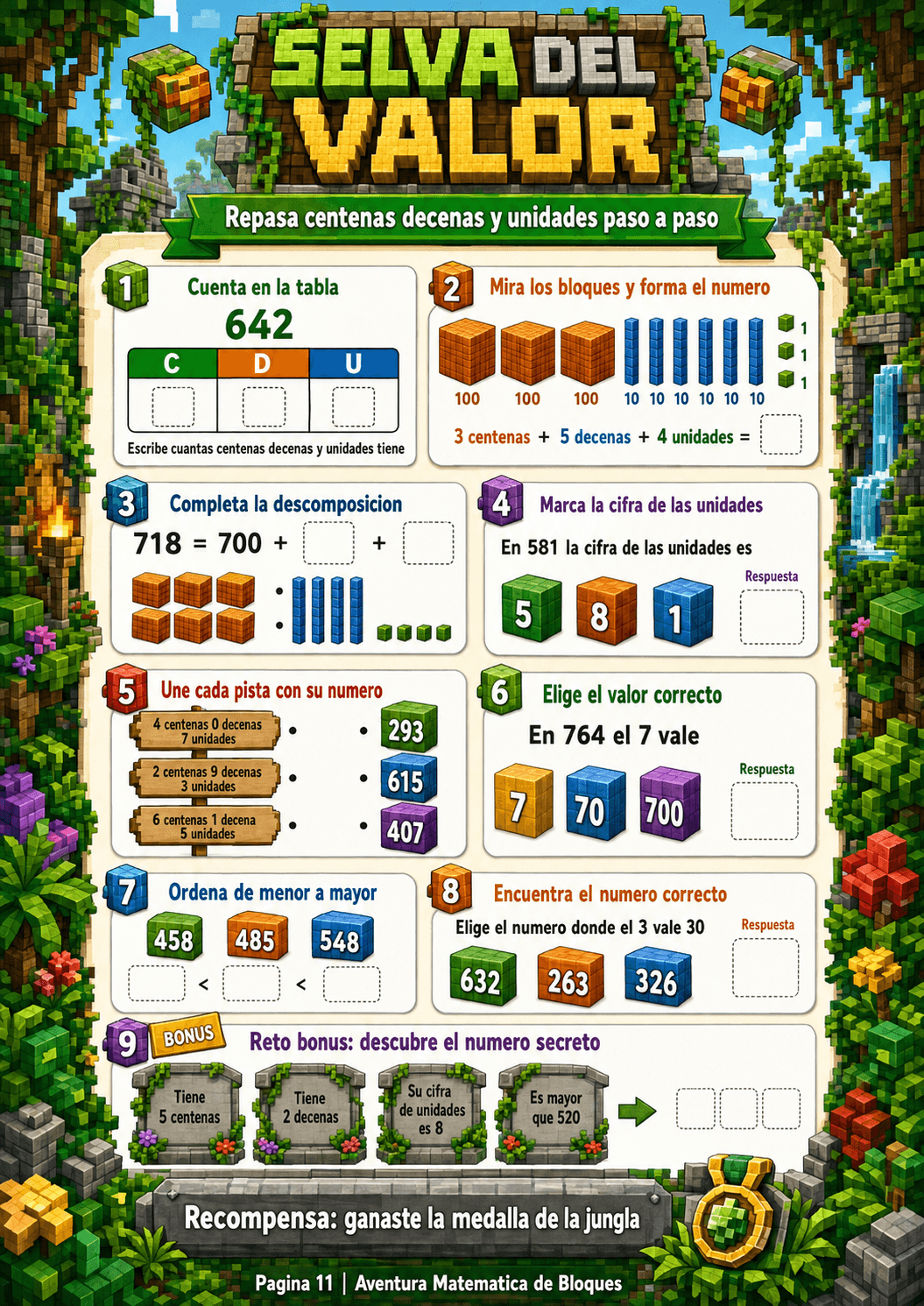 Muestra 3 de 3º grado